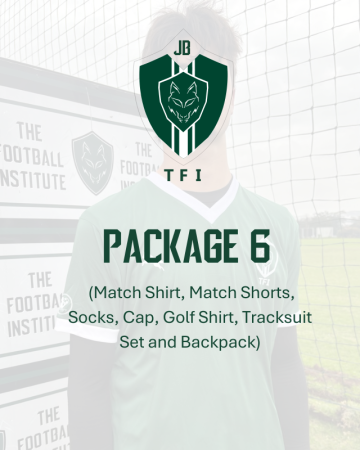Package 6 (Match Shirt, Match Shorts, Socks, Cap, Golf Shirt, Tracksuit Set, Backpack)